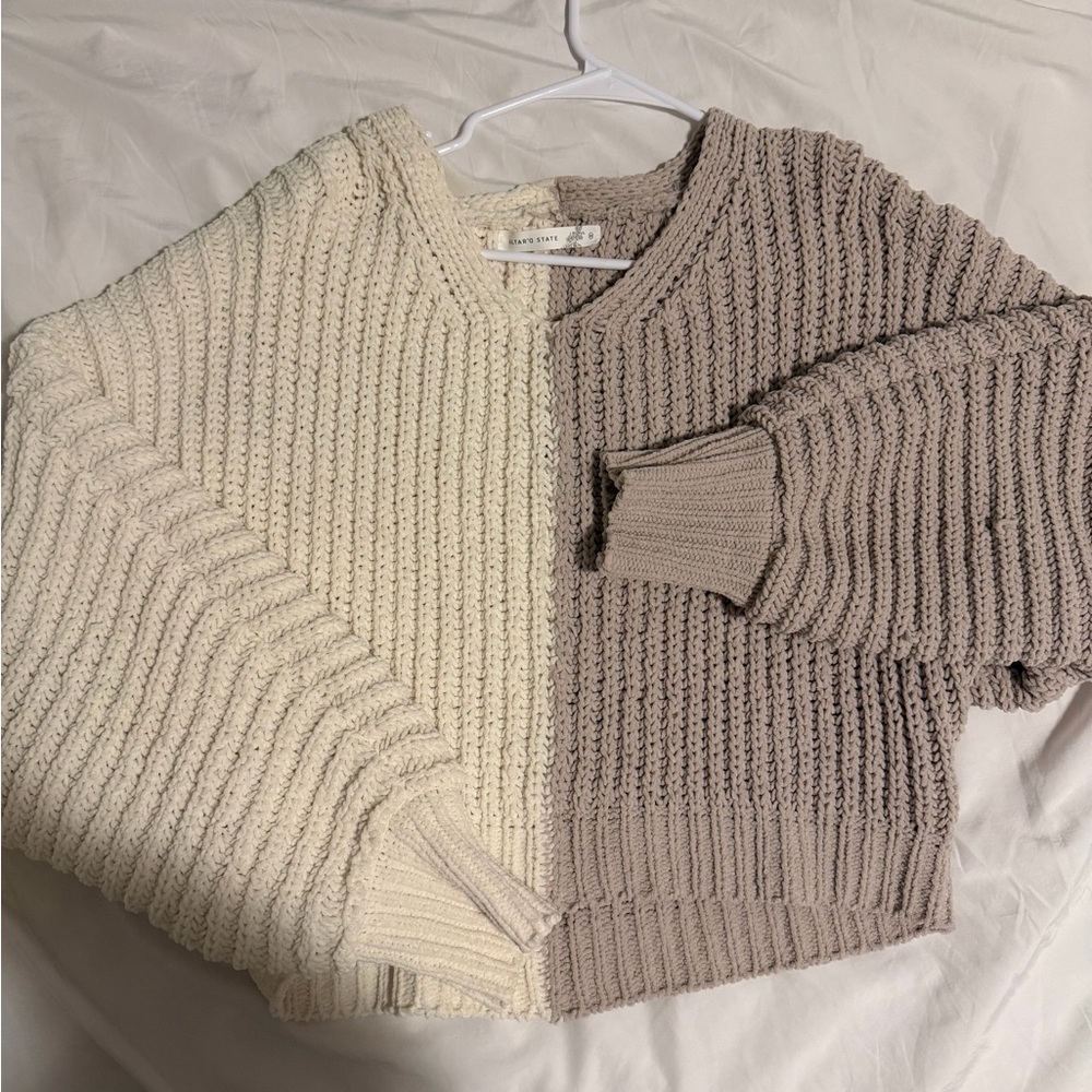 Two-Tone Altar’d State Knit Sweater